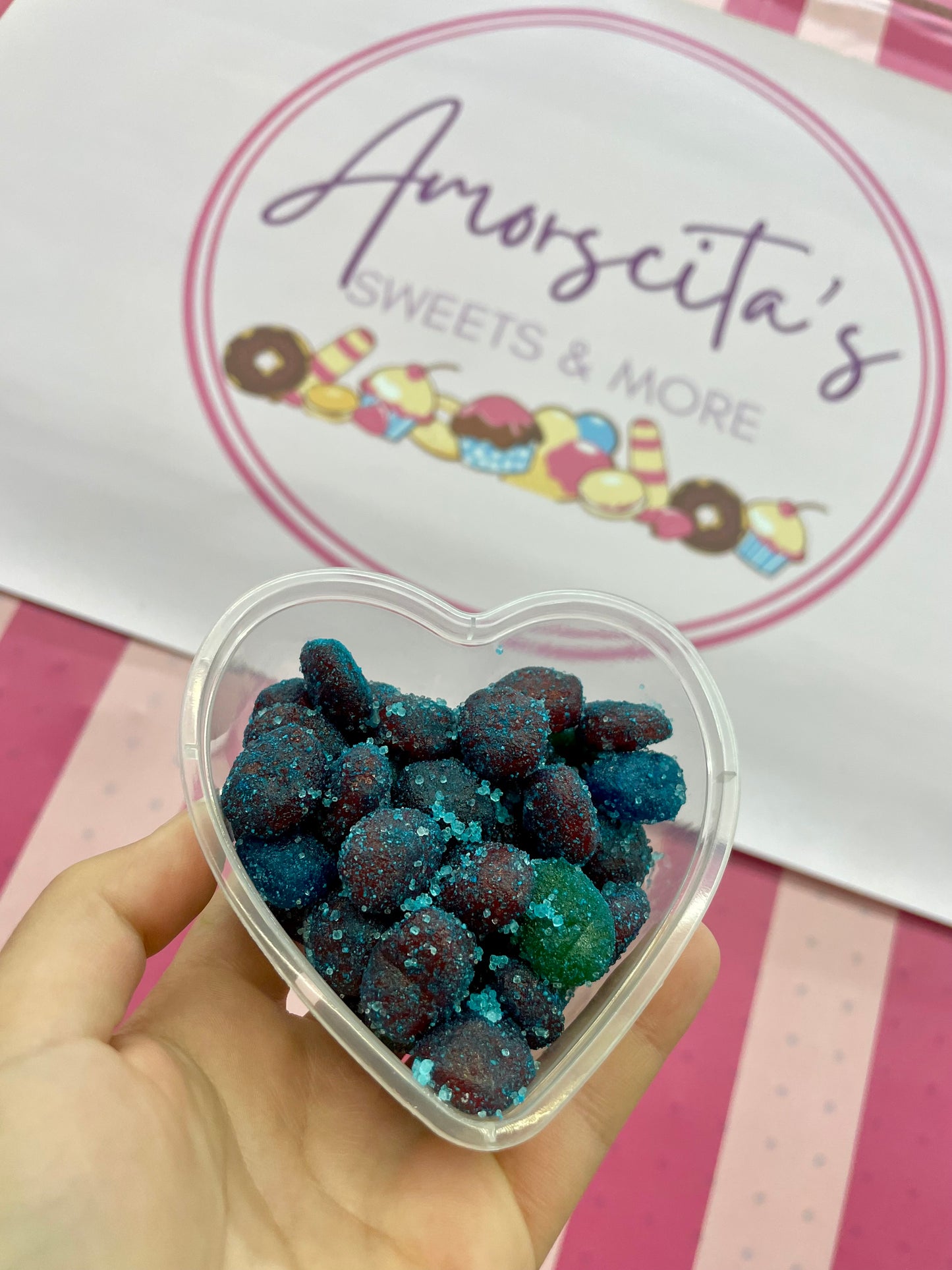 Sour Blue Raspberry Gushers
