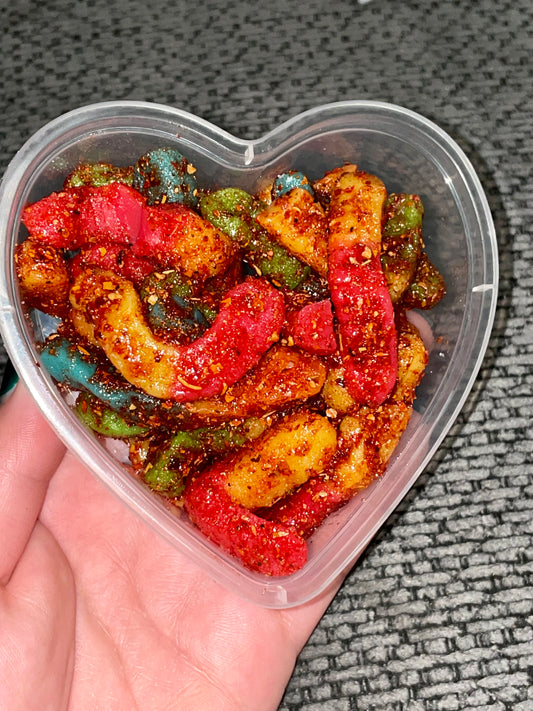 Heart Gummy Worms